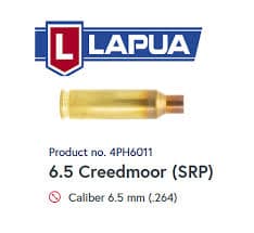 Lapua 6.5 Creedmoor Brass